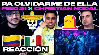 [Reacción] Piso 21 & Christian Nodal - Pa' Olvidarme De Ella (Video Oficial) - ANYMAL LIVE 🔴
