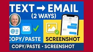 How to send text message text to someone via email