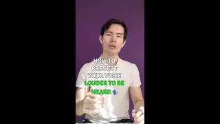 How To Project Your Voice LOUDER To Be Heard&nbsp;🤯&nbsp;#shorts #voice #communication