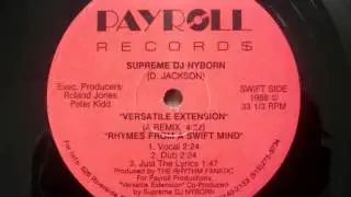 Supreme DJ Nyborn - Versatility Extension (A Remix) (1988)