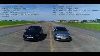 Golf GTE v Golf GTD Video