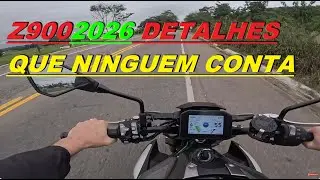 TESTANDO A REALIDADE DE QUEM COMPRA Z900 2026 FICHA TECNICA DETALHES #dono #z900