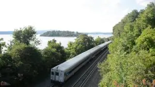 MNR Shoreliner Cab Car Destroys Breakneck Ridge (EPIC RS2M DOPPLER)