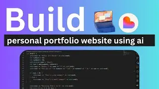 Make Your Personal Portfolio Website Using Lovable ai