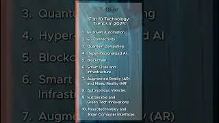 Top 10 Technology Trends in 2025