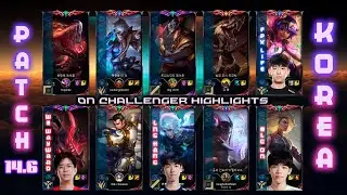 KOREA Challenger Match #1034 Patch 14.6 [FPX - Life, WE - Wayward, LNG - Hang, BLG - ON]