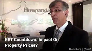 GST Countdown: Impact On Property Prices? Niranjan Hiranandani Explains.