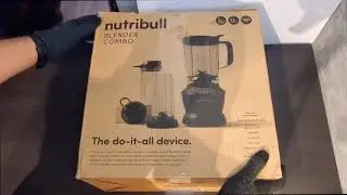 NutriBullet 1200 Watts Blender Combo - All in One Blender Unboxing and First Impressions.