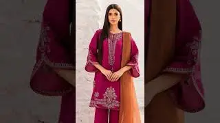 *Presenting Jazmin Brand Luxury Embroidered Article**Winter Collection,👗 2025#easternwear #pretwear