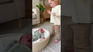 Toddler&rsquo;s First Babysitting Attempt = DISASTER! 😅 #SiblingGoals #RealParenting#trending
