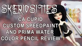 CA Cupid Speed Paint and Prima Water Color Pencil Review by Skeriosities
