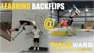 Learning Backflips at Woodward Park City | New Zest