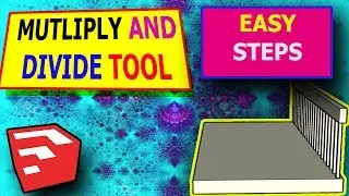 Ep13 | Sketchup Tutorials | How to use Multiply And Divide Tool in sketchup | Engineering Network