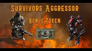 War Commander : Survivors Aggressor Bonus Token base 150
