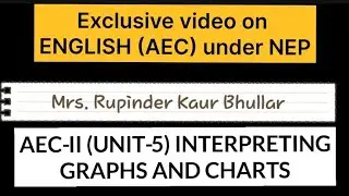 INTERPRETING GRAPHS & CHARTS #AEC #English #NEP #interpreting #graphs #charts #unit5videos #PUchd