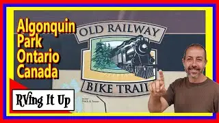 Old Railway Bike Trail, Algonquin Park from Rock Lake to Cache Lake