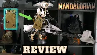 Hot Toys Scout Trooper and Speeder Bike Unboxing and Review