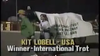 1989 Yonkers Raceway KIT LOBELL International Trot