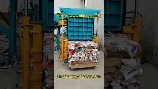 Cardboard Box Horizontal Baling Press Machine --Nick Machinery
