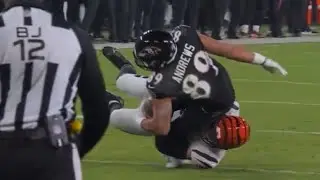Mark Andrews Suffers Ankle Injury vs Bengals