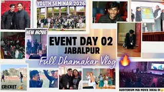 Jabalpur Event ka LAST DAY 🔥 Movie, Cricket, Race & Full Masti Full Dhamaka in this vlog 💥 