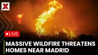 Spain Wildfire LIVE : Overnight Wildfire Near Madrid Sparks Emergency Response |  NewsX World