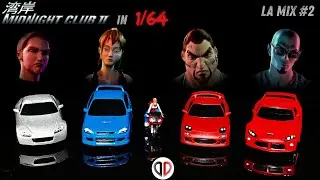 Создание машин из Midnight Club 2 в масштабе 1/64 &mdash; LA Mix #2