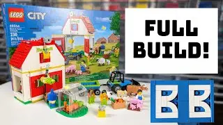 Lego City 60346: Barn & Farm Animals: Full Build