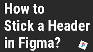Sticky Navbar in 4 Minutes (Figma Tutorial) by @technosunita #figmatutorial
