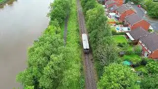 RIBBLE STEAM RAILWAY FRONT ROW SEAT START TO FINISH FULL LENGTH OF LINE X4