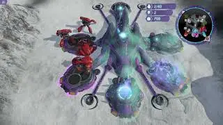 Three Star goes CRAZY{AI}{NO COMMENTARY}{Halo Wars 3v3}