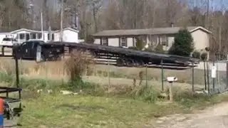 Repairing a trailer too big for my driveway