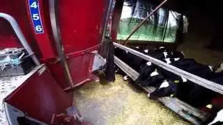 [GoPro] Feeding the cows - Valtra N121 Valtra 8050 and JF stoll feeder Danish Agriculture 2015
