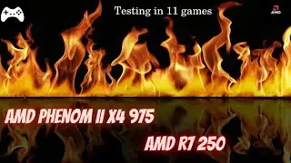 AMD Phenom II x4 975 + AMD R7 250