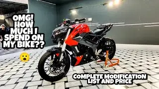 Akela v4 | Ns 200 Complete list of Modification and It's price