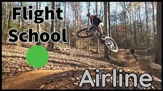 Flight School At Airline Bike Park. (Beginner Jump Trail)