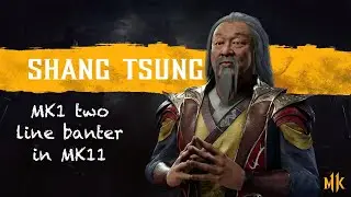 MK11 Shang Tsung Intro Dialogues but in MK1 style