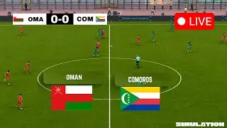 LIVE 🔴 Oman vs Comoros &ndash; Arab Cup 2025 | PES 2021 Simulation Gameplay
