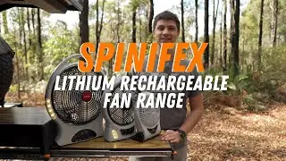 Spinifex Lithium Rechargeable Fan Range | Camping | Anaconda Stores