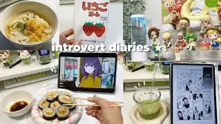 introvert diaries 💌 | desk tour | a weekend as a homebody I cozy night 🌙
