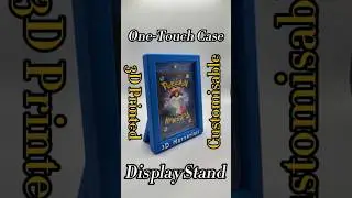 3D printed customisable One-Touch case display stand👇 #3dprinting #tcg #tradingcardgame #forsale