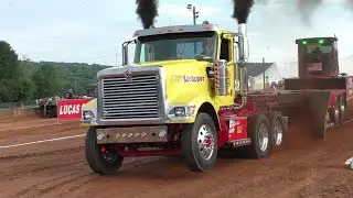 Pro Stock Semi Truck Pulling 2023 At Mason Dixon Fair