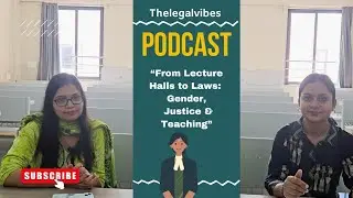 Podcast with Divya Verma Ma’am 🎙️ | Teaching Journey, Law Insights & Student Guidance