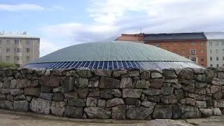 Temppeliaukio Church  , Helsinki, Finlande ( Ultra 4K)