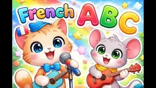 Learning French letters for children - cartoon for kids
