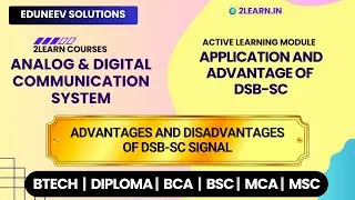 Application and Advantage of DSB-SC | Advantages and Disadvantages of DSB-SC Signal