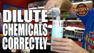 How To Dilute Detailing Chemicals - Masterson's Car Care - Auto Detailing