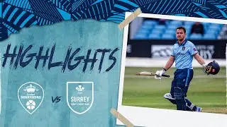 HIGHLIGHTS: Matt Montgomery scores maiden Derbyshire century against Surrey