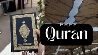 Free Quran in madina♥️| king fahad complex| madina Al munawwarah