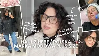 Vlog: hity z Hebe i Inglot x Komunikatywnie 💋 + zabiegi na trądzik I genialne kurtki polskiej marki
